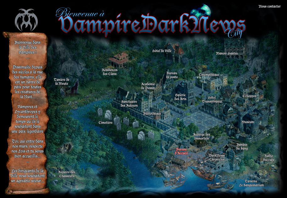 vampire dark news city